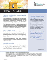 Term Life brochure