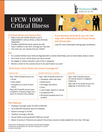 Critical Illness brochure