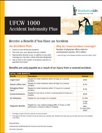 Accident brochure cover